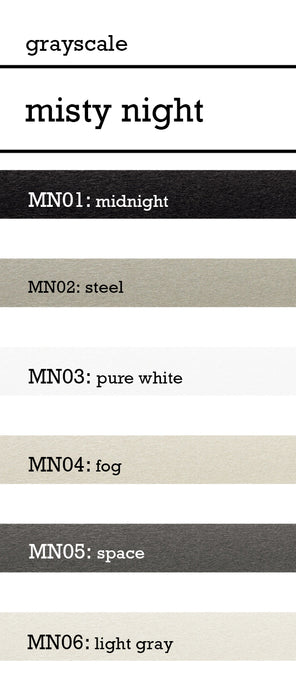 Misty Night // Grayscale